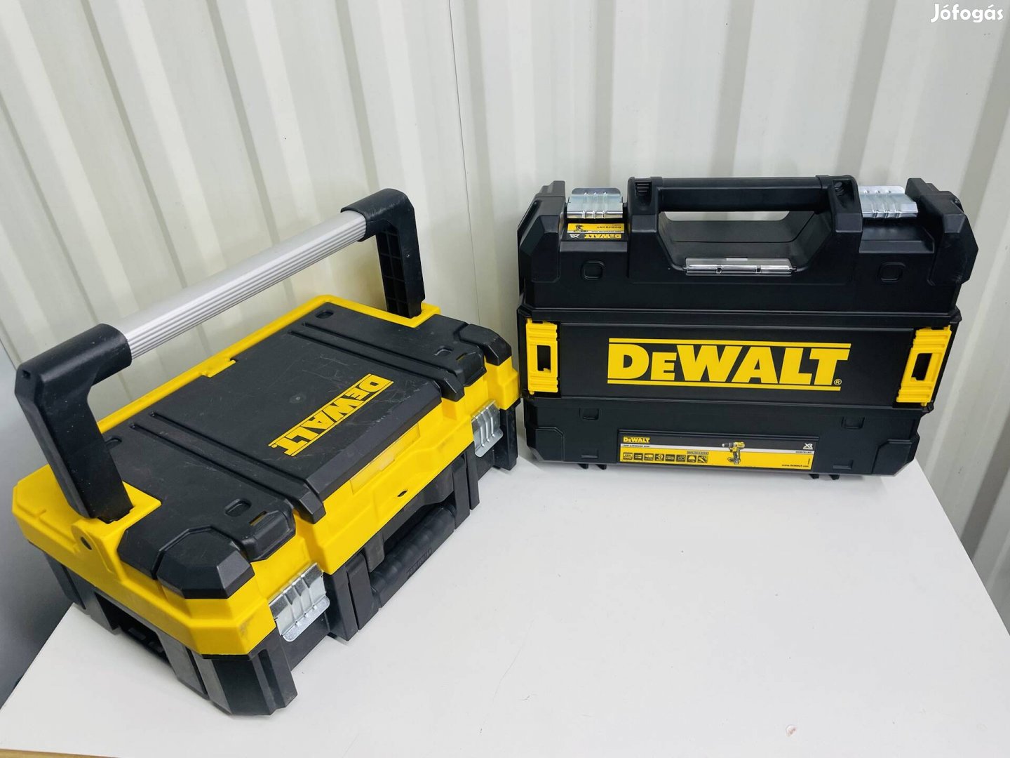 2db Dewalt géptároló láda Norbinak