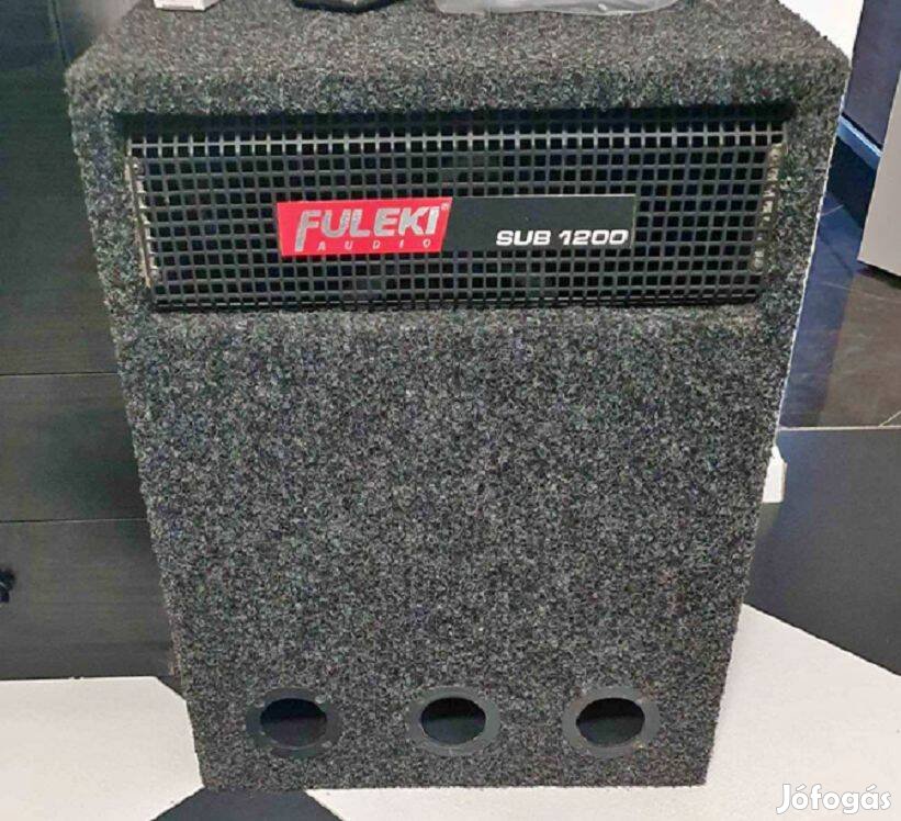 2db Füleki 18"(50cm) bandpass, más 21", 18", 15" sub hangfal