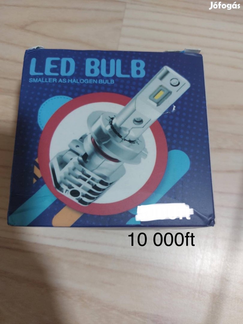 2db H11 autó led izzó ventillátor nélküli