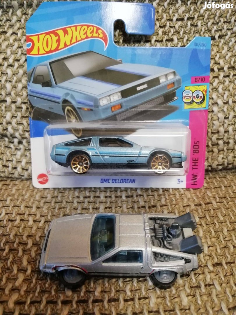 2db Hot Wheels DMC Delorean