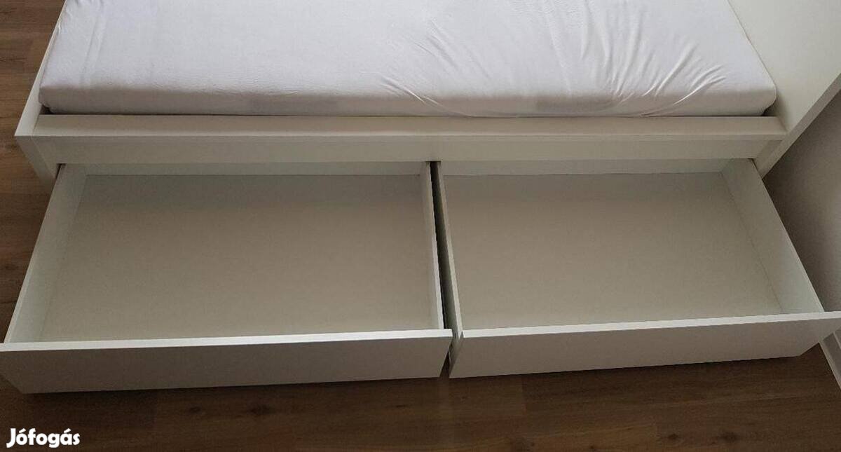 2db Ikea Malm ágy alatti tároló fiók egyben 15.000 ft