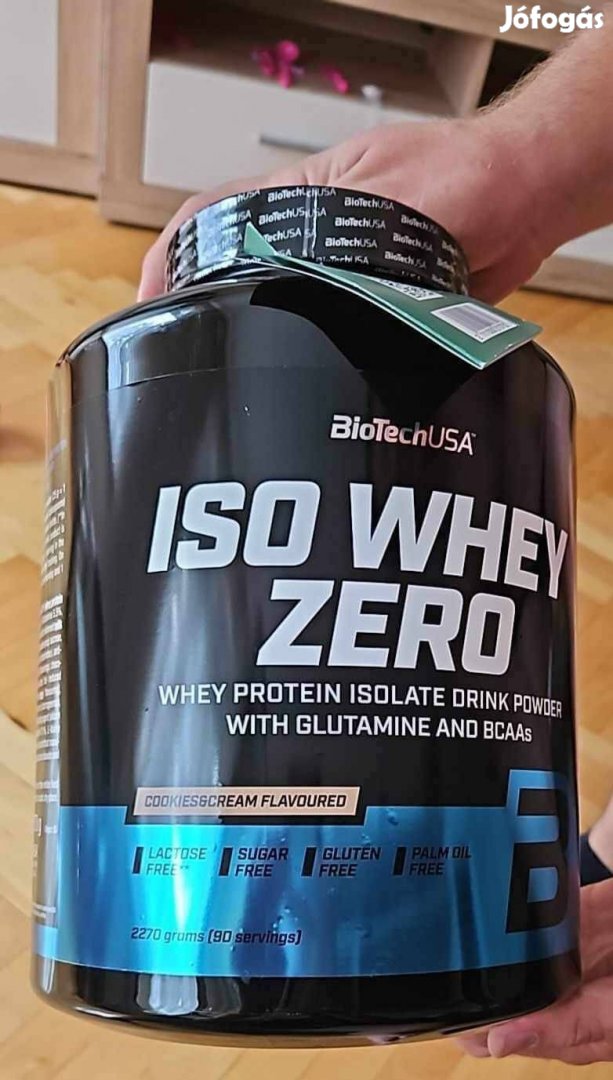 2db Iso Whey Zero fehérje eladó