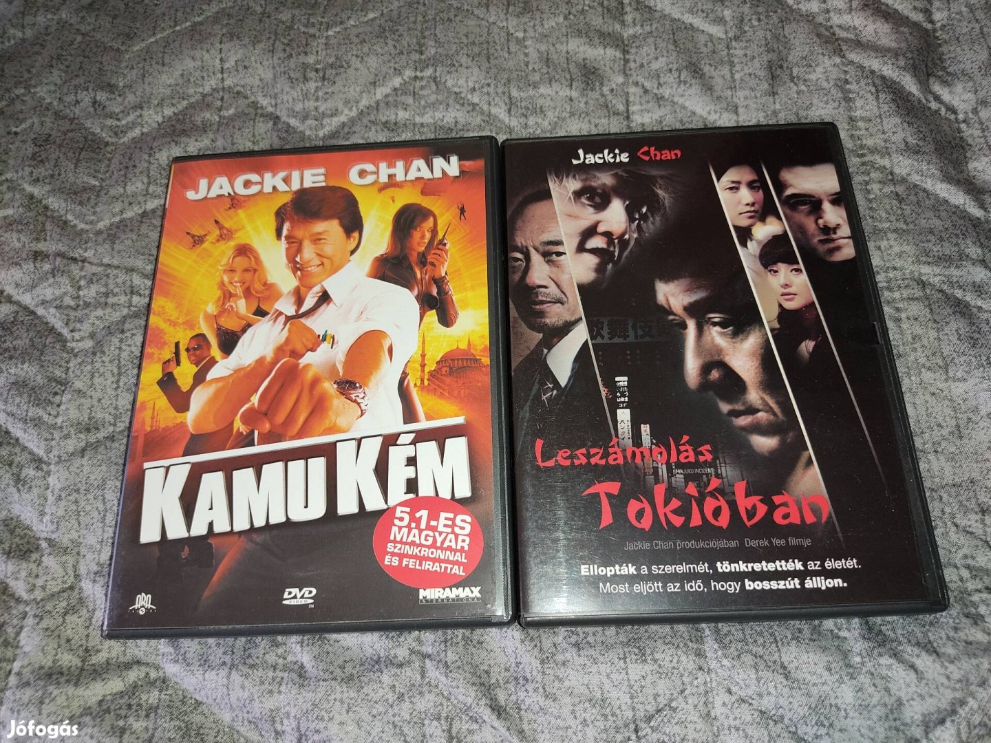 2db Jackie Chan DVD magyar szinkronnal egyben 