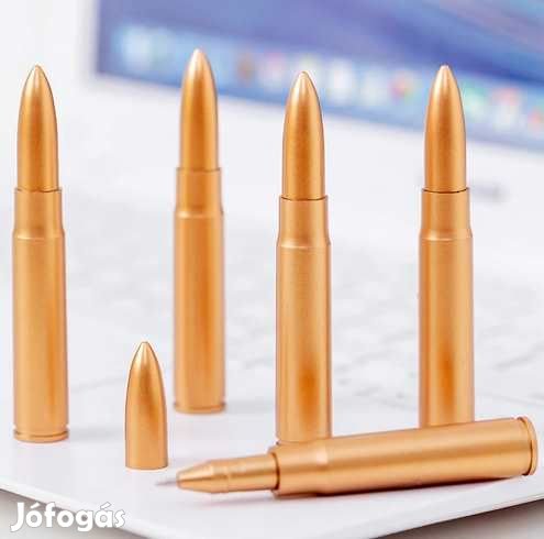 2db Lőszer Alakú Golyóstoll. Kék színŰ 4892