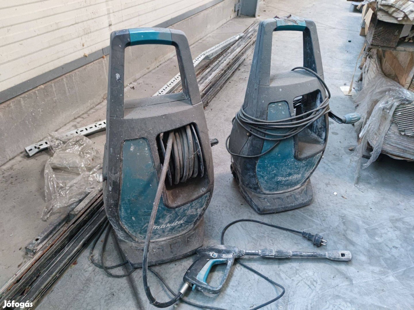 2db Makita HW111 magasnyomású mosó hibás, alkatrésznek magas nyomású