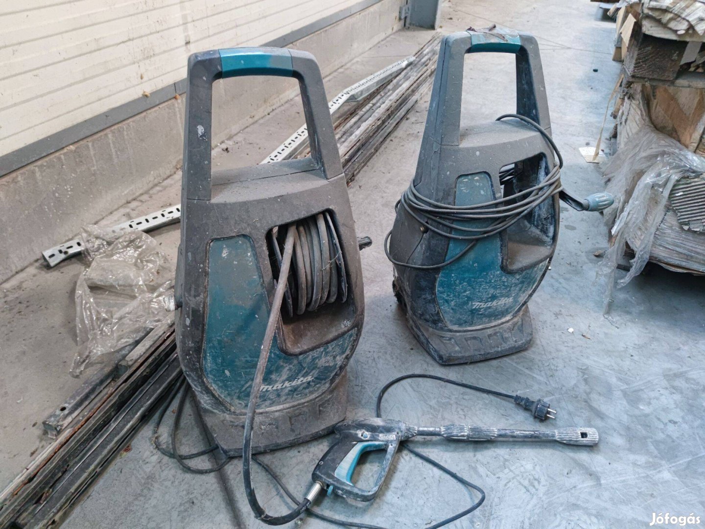 2db Makita HW111 magasnyomású mosó hibás, alkatrésznek magas nyomású
