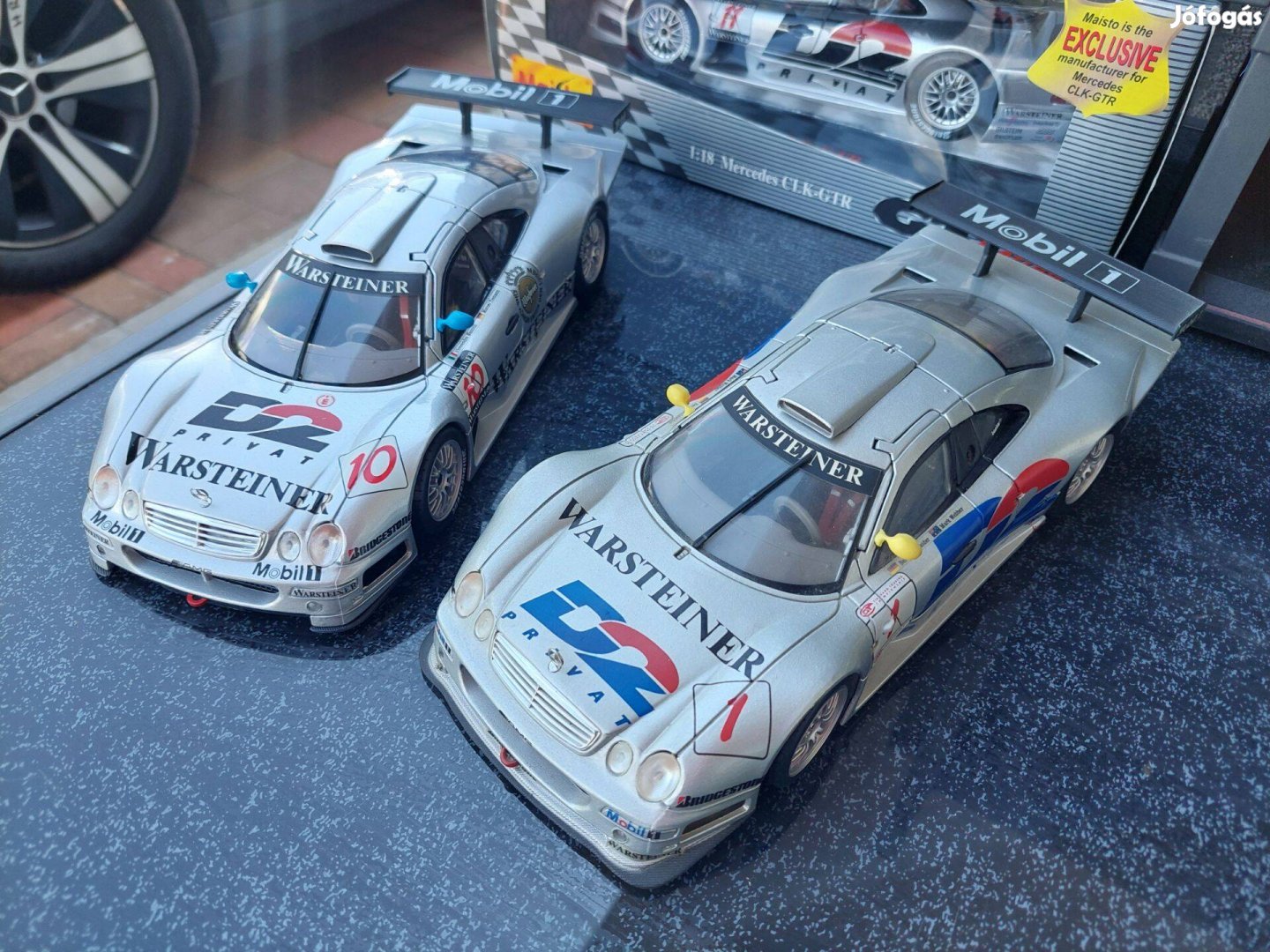 2db Mercedes Clk Gtr Maisto 1:18