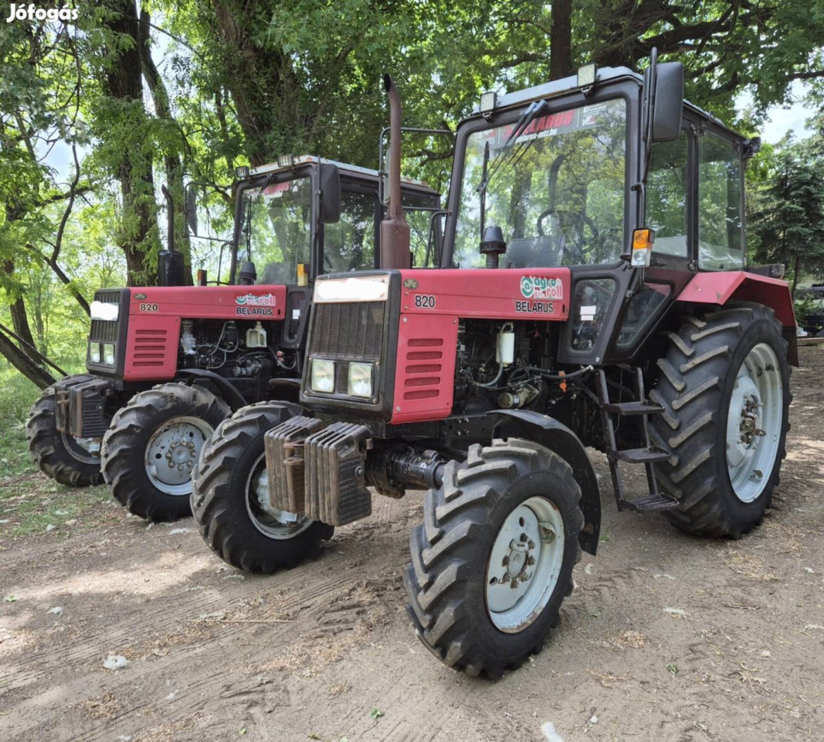 2db Mtz 820 traktor friss műszaki 2013