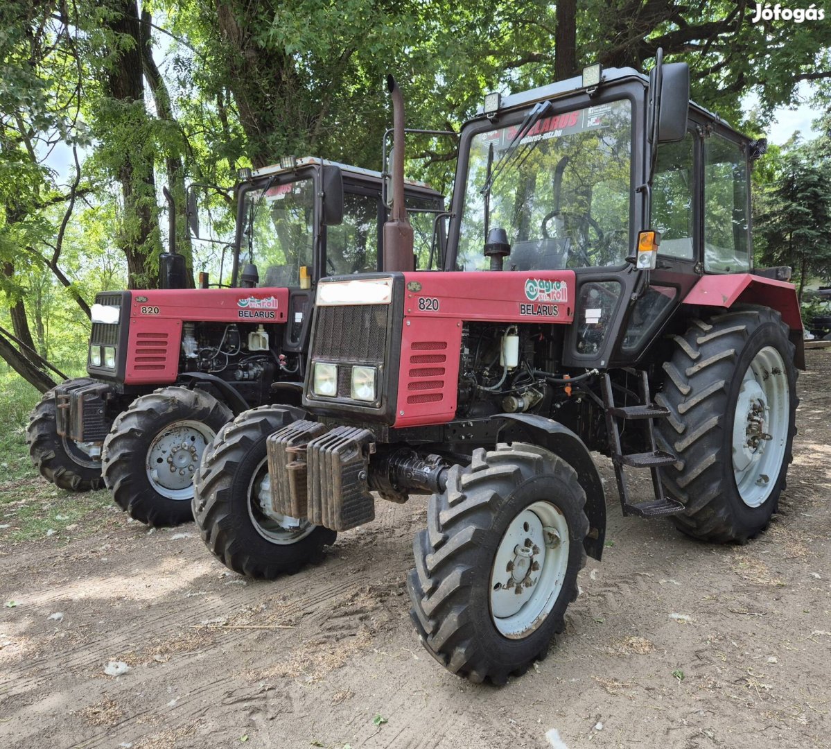 2db Mtz 820 traktor friss műszaki 2013