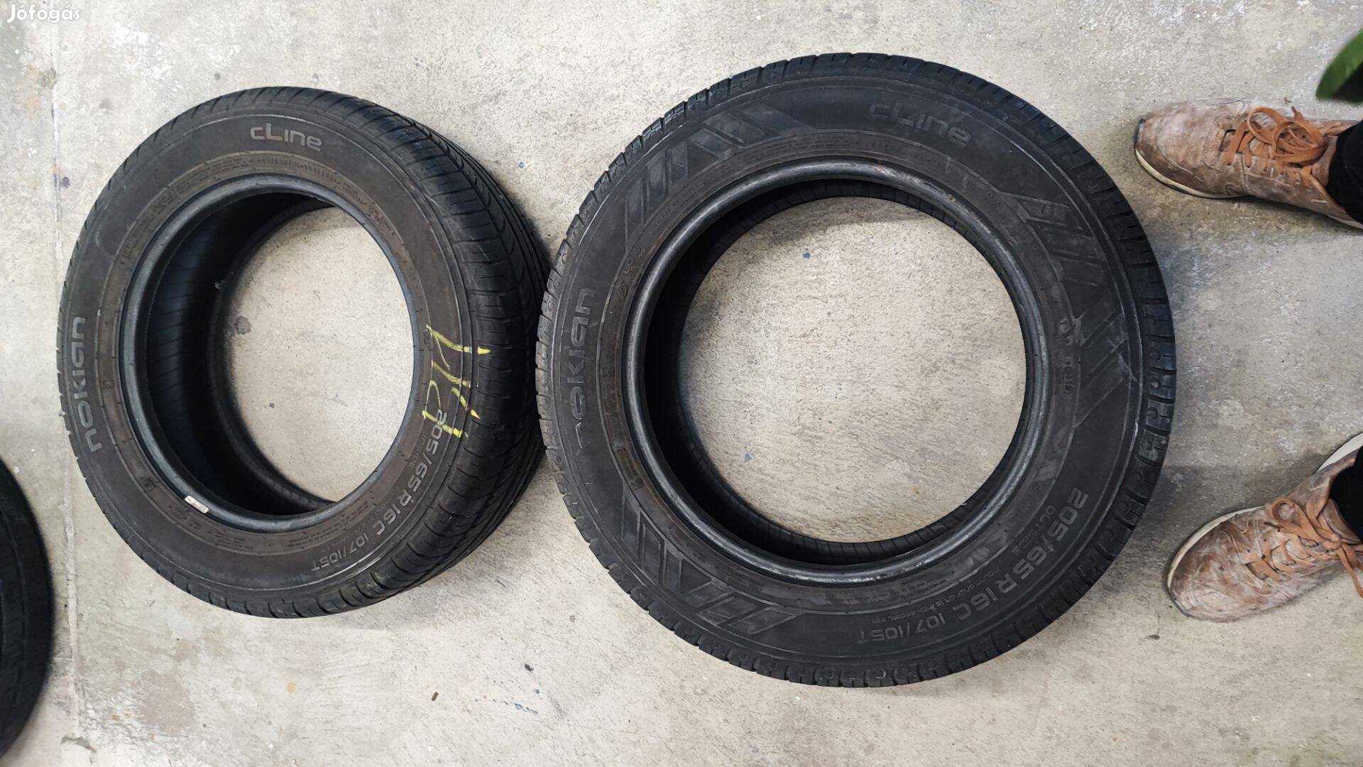 2db Nokia 4 évszakos 205/65R gumik eladók