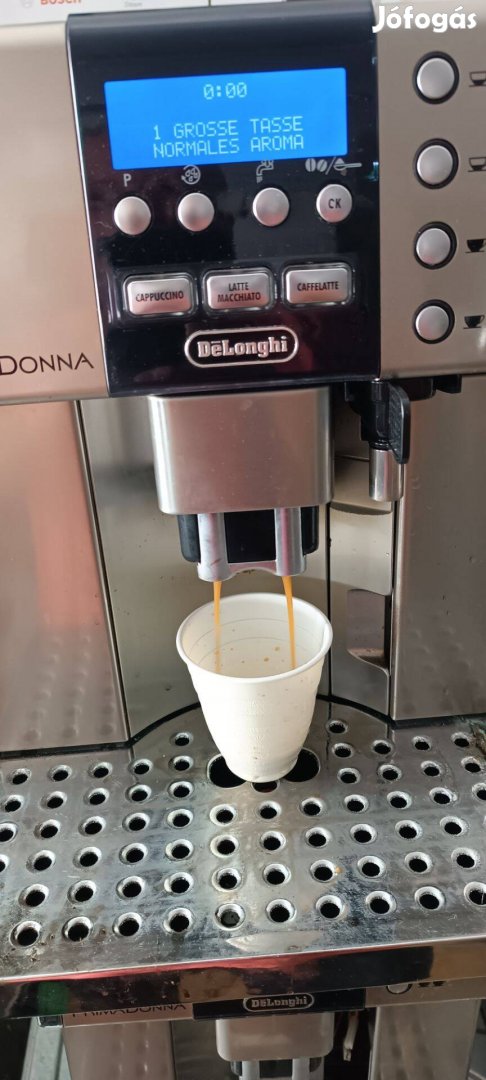 2db Nyers Delonghi Primadonna kávégép eladó