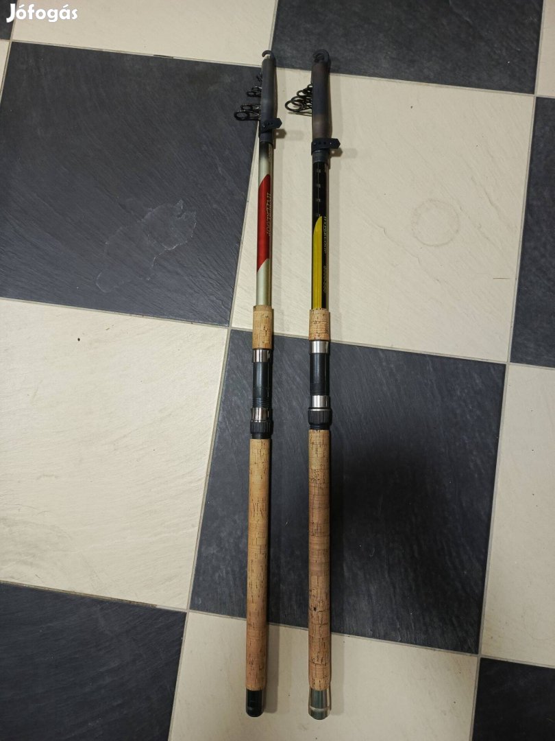 2db Shimano Hyperloop teleszkópos horgászbot 360 cm 50-100g