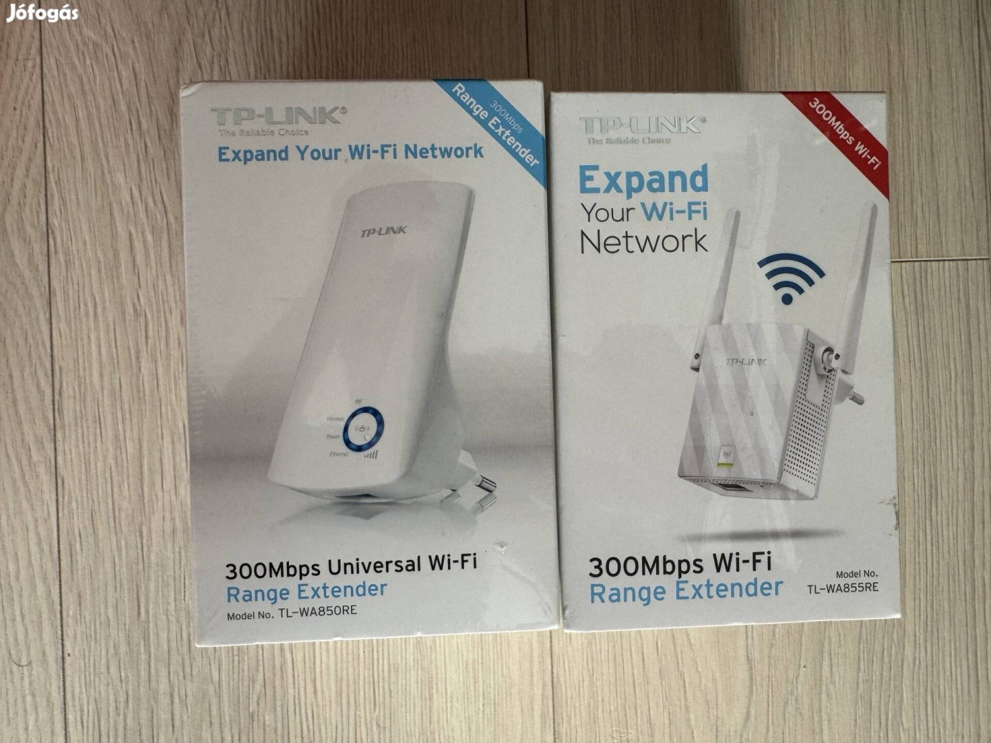 2db TP-link wifi lefedettség növelő, range extender, új