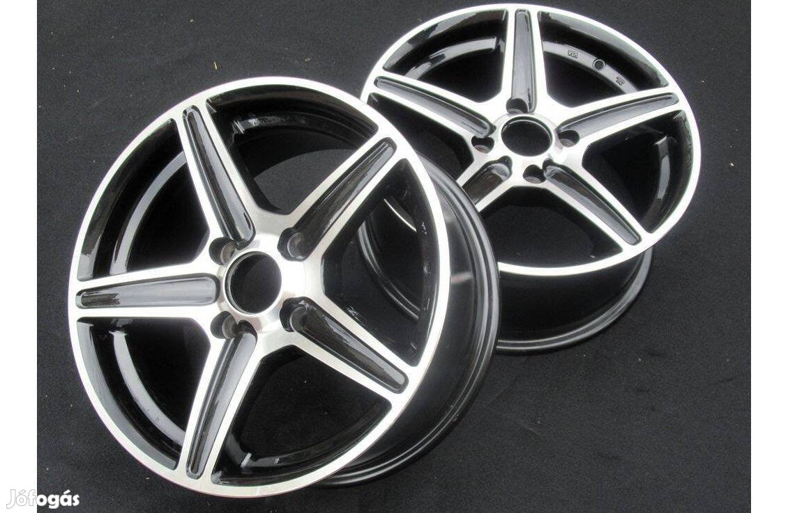 2db Új 15" Bicolor 4x108 alufelni Peugeot Citroen Ford pótkerék felni