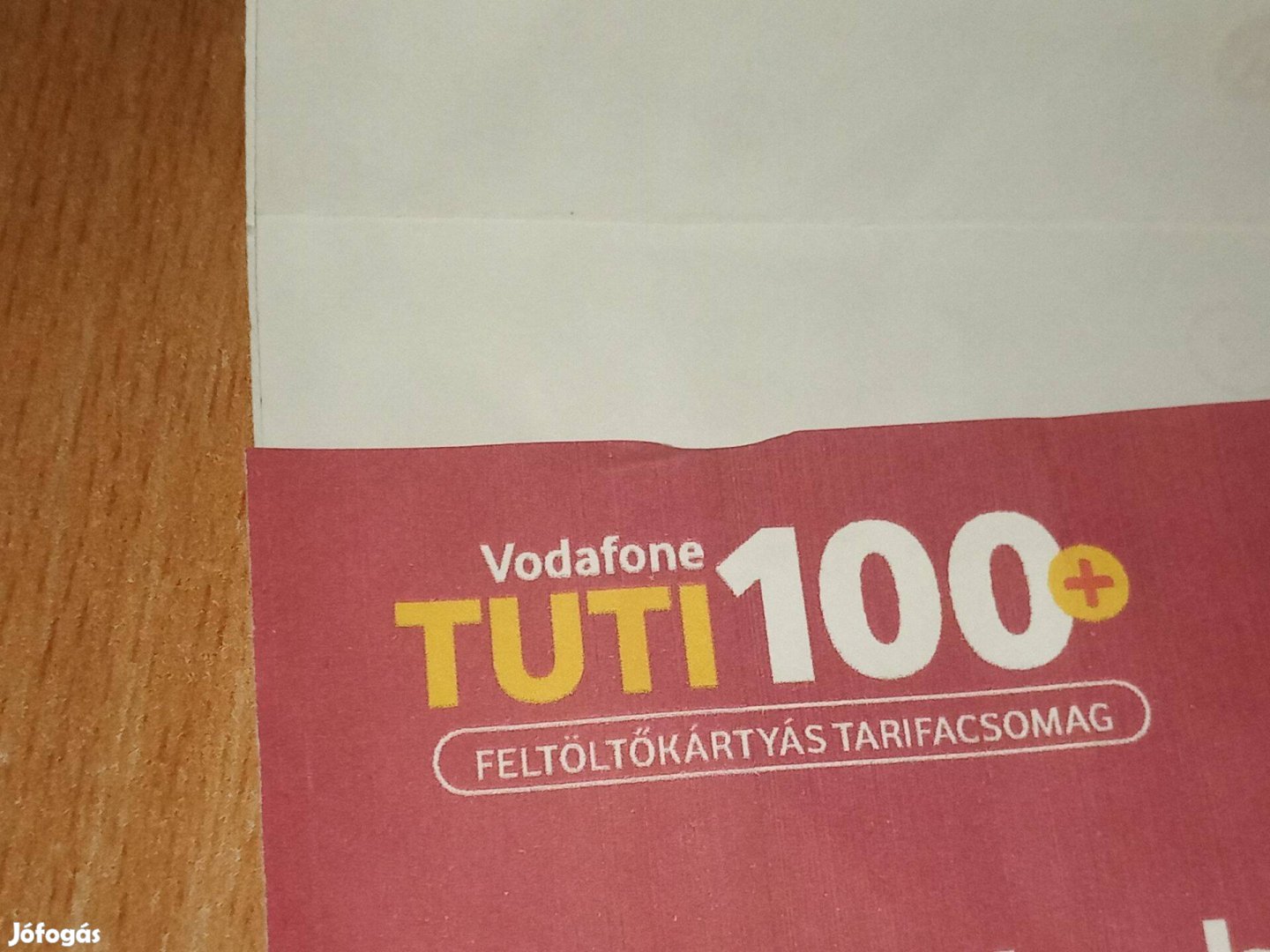 2db Vodafone Tuti100+ feltöltőkártya 2000ft óbuda