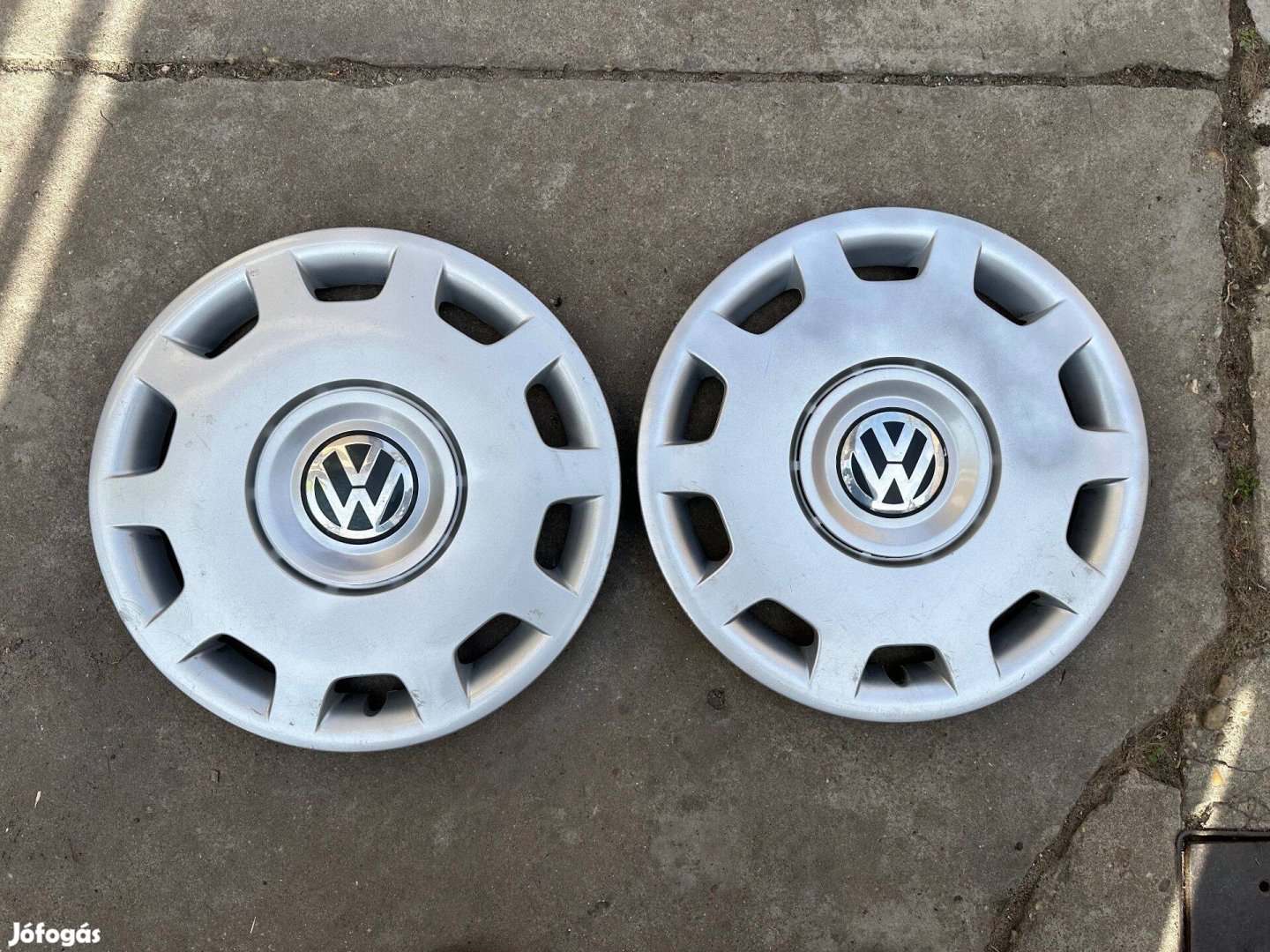 2db Volkswagen 15-ös gyári disztárcsa!