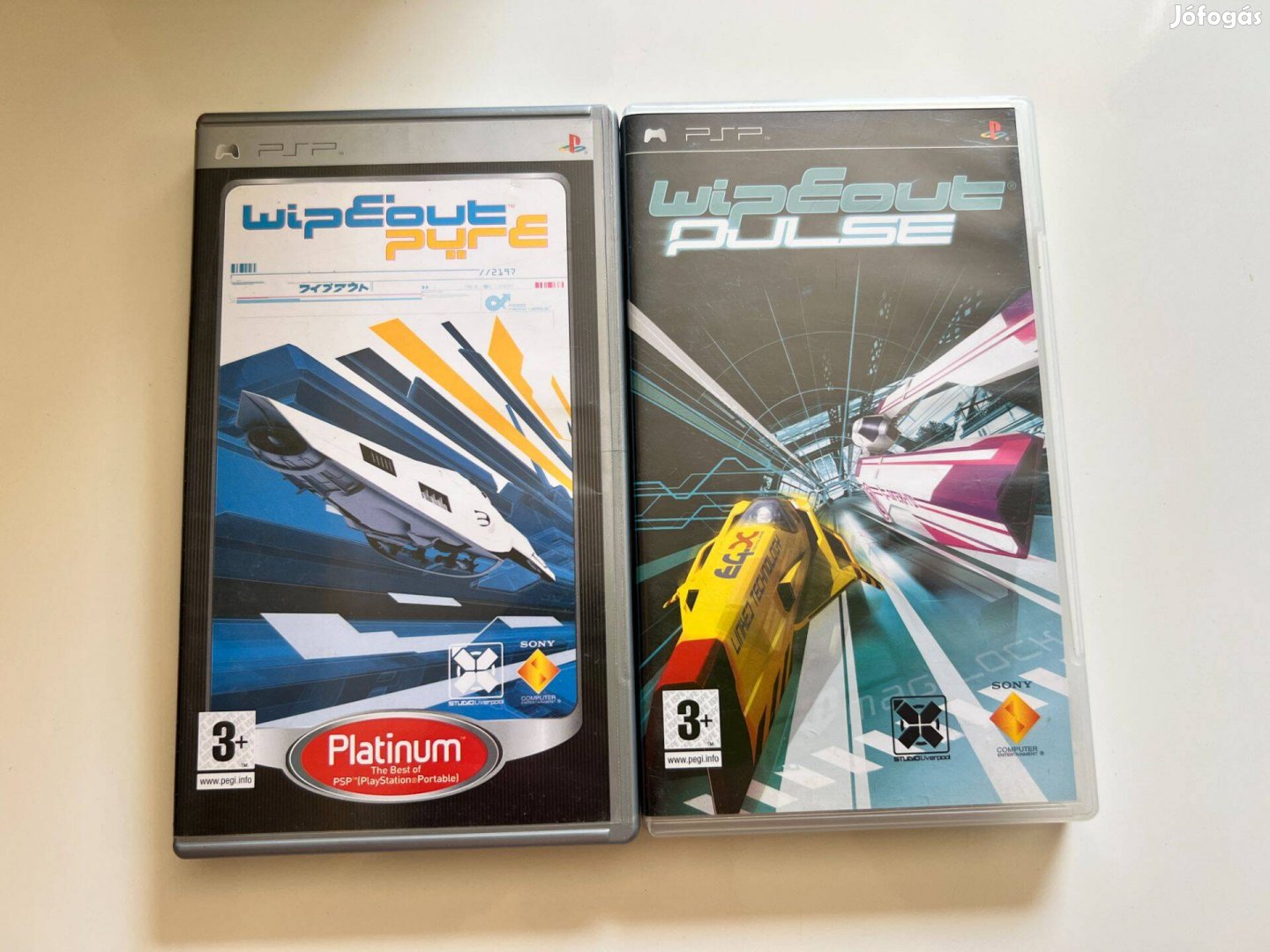 2db Wipeout Playstation PSP játék