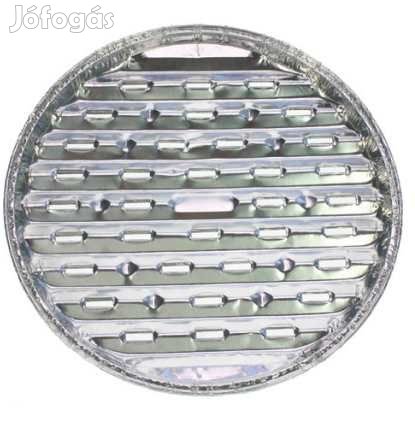 2db. Lyukas Alufóliatálca Grillezéshez  Kerek 29cm  (2887)