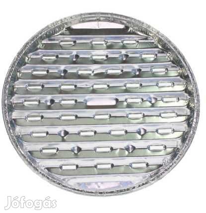 2db. Lyukas Alufóliatálca Grillezéshez  Kerek 29cm  (2887)