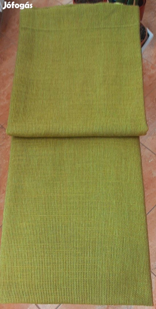 2db. Újszerű kiwi színű sötétítő anyag eladó 145×190cm