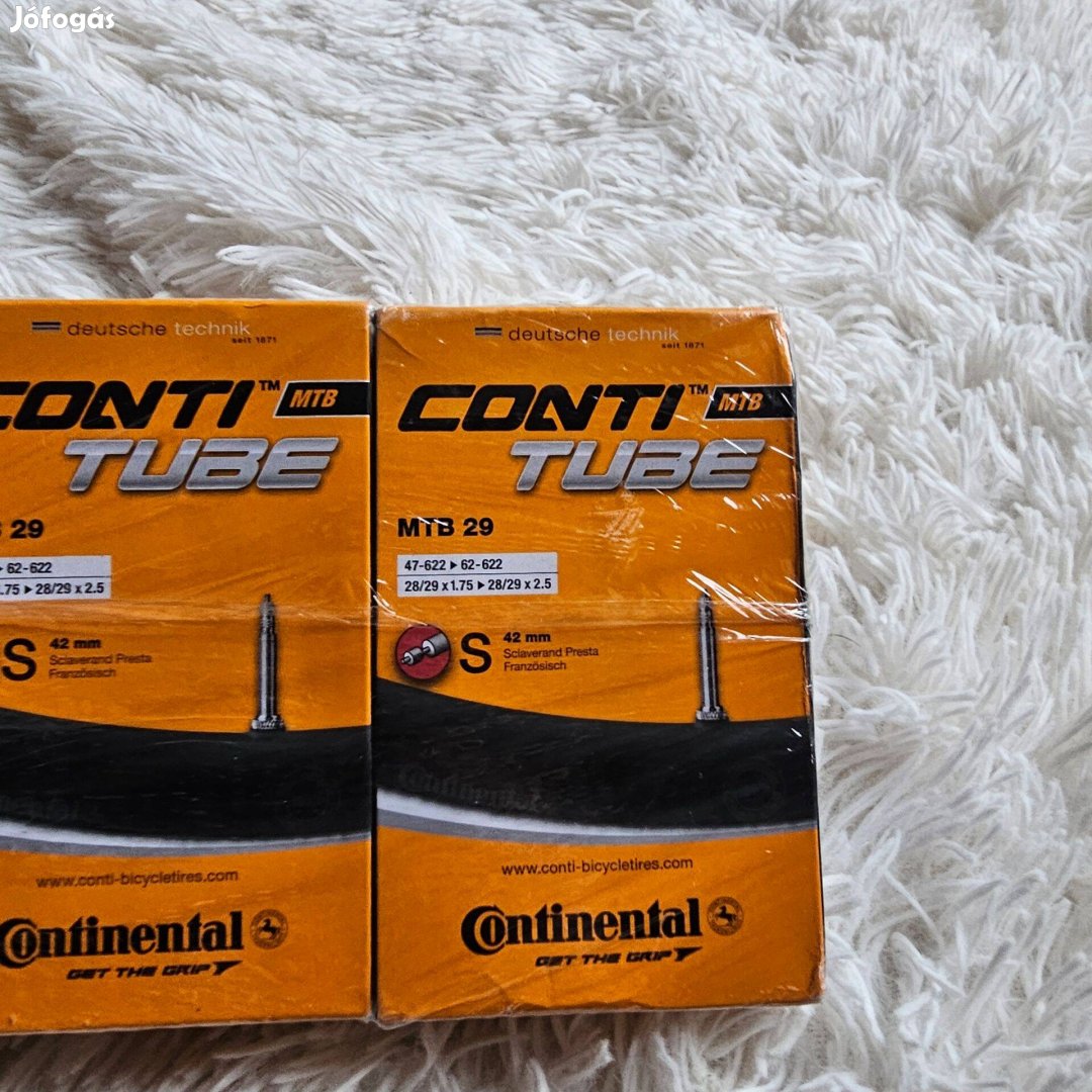 2db egyben Continental 29" Conti Tube Belsőgumi új dobozos