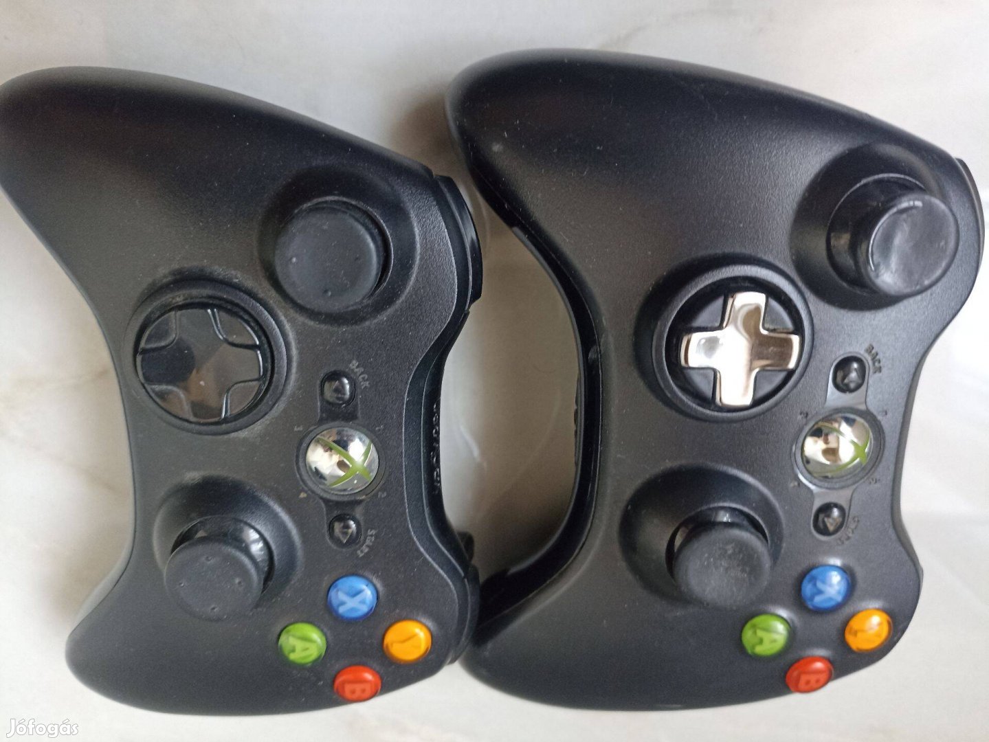 2db hibás xbox360 kontroller - alkatrész