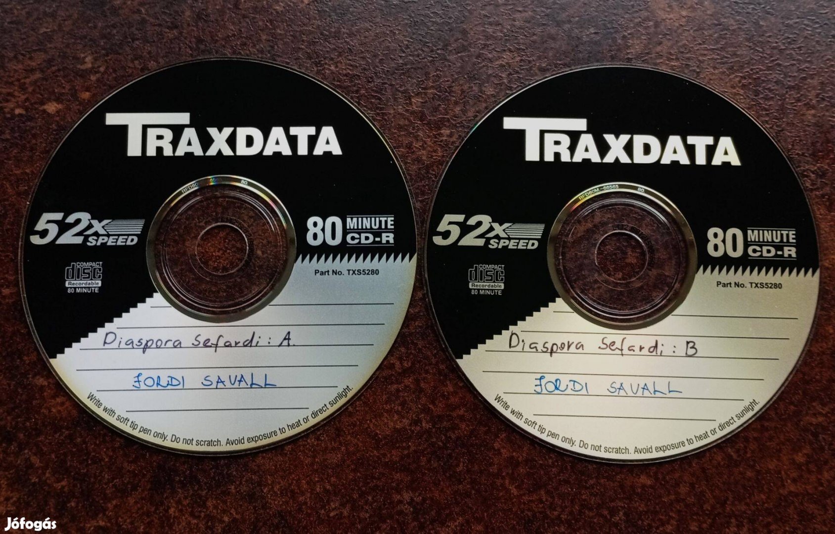 2db írott CD,Jordi Savall