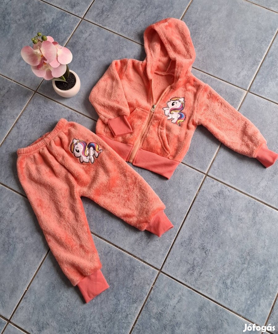 2db kislány szett beleírt 86-os méret