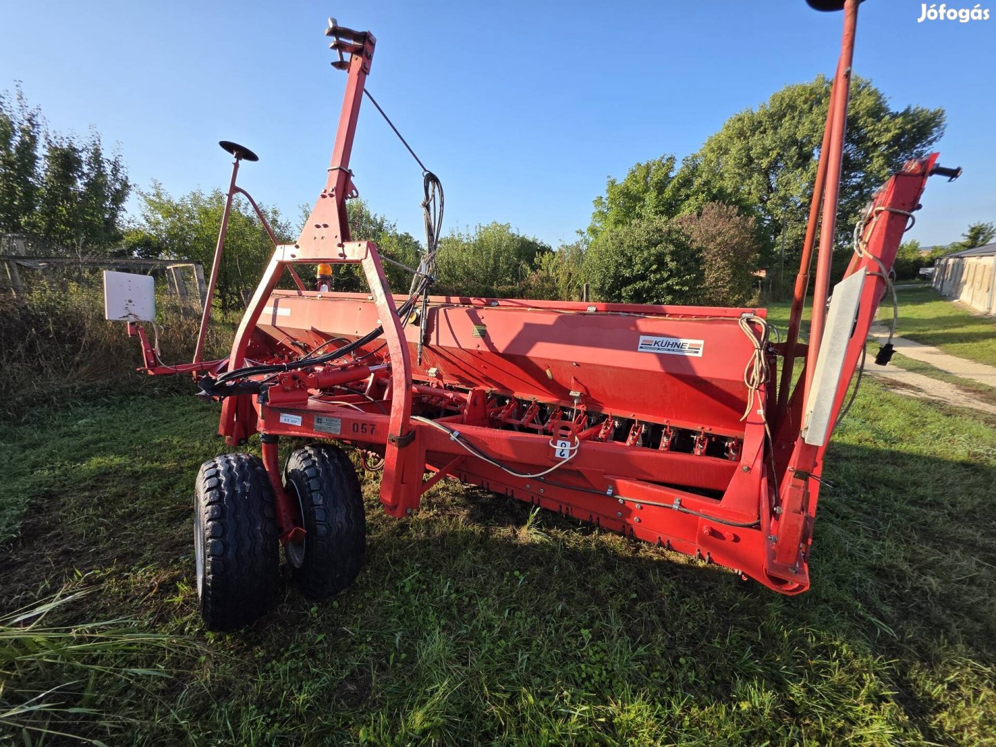 2db kühne ih 6200 vetőgép 2011 évjáratú 
