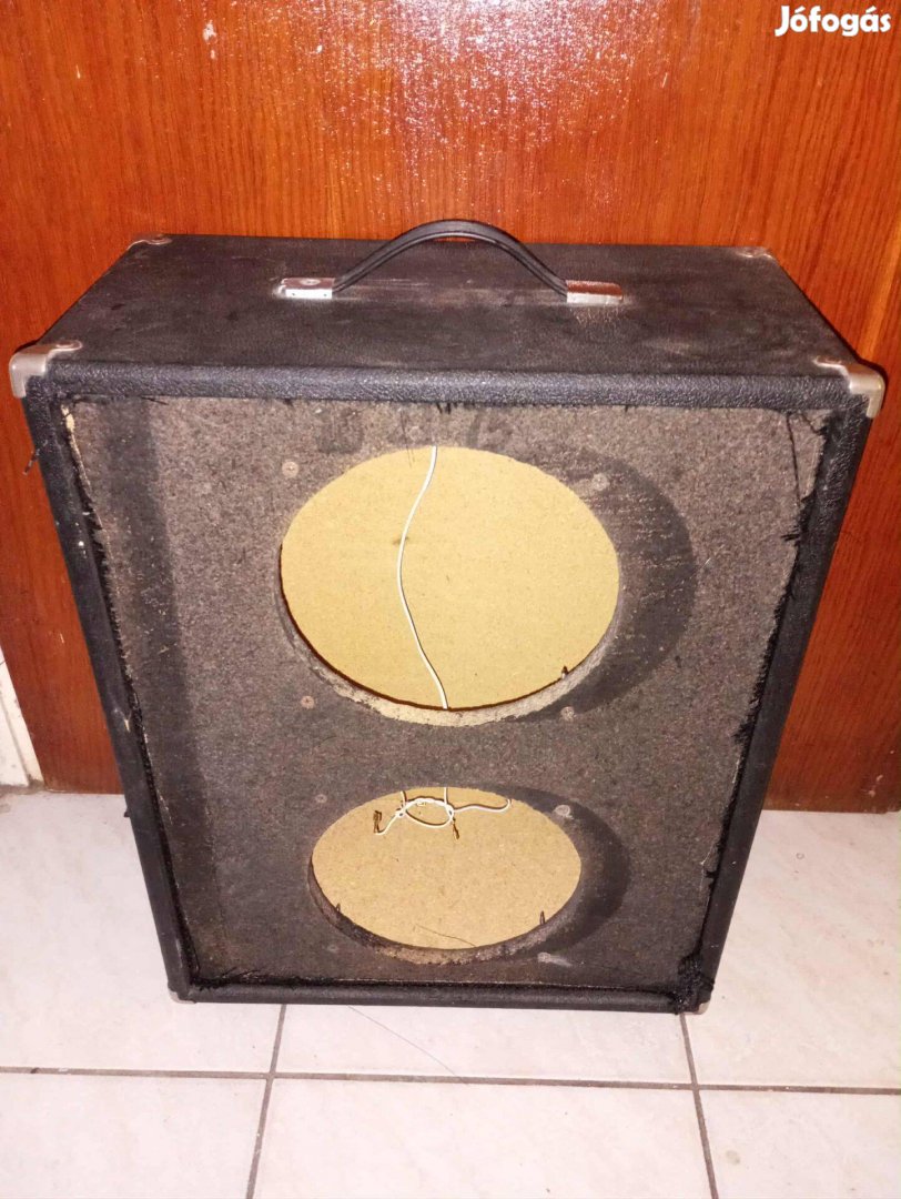 2db rétegelt lemez hangszóró láda