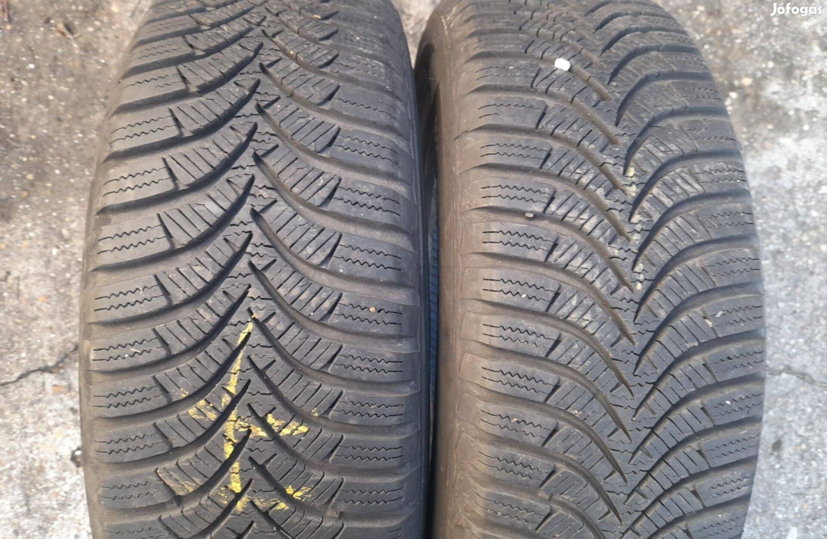 2db újszerű 175 65 14 téli gumi Hankook