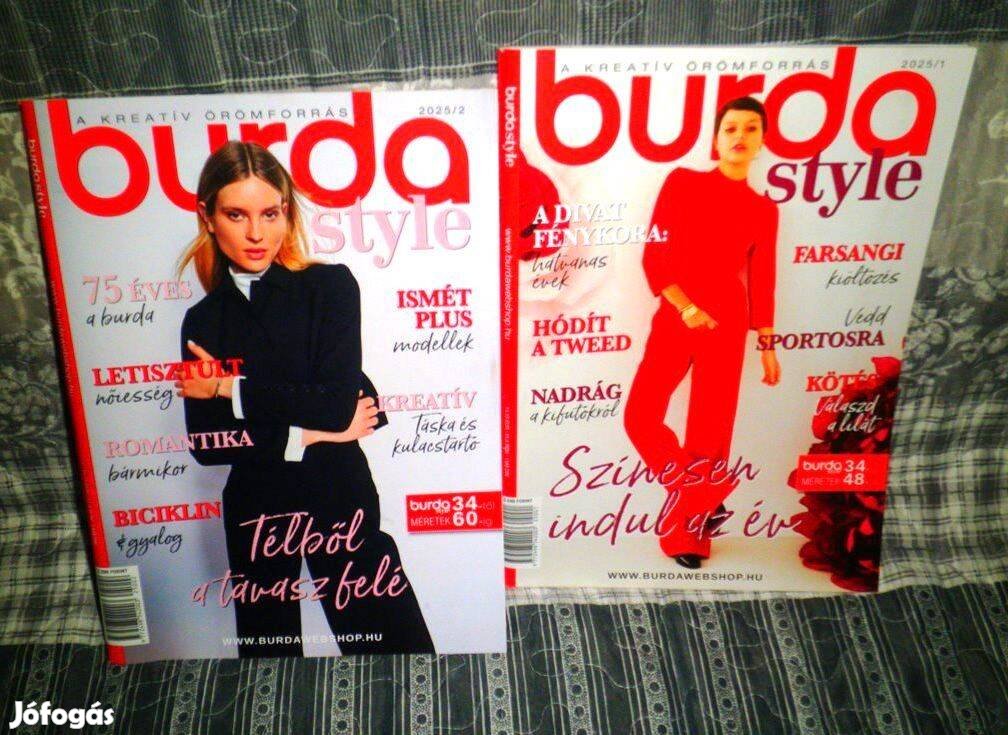 2db vadonat ujj Burda magazinok snittel