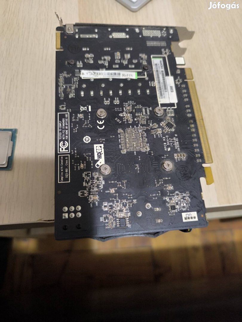 2gb ddr5 Sapphire Radeon videókártya,i3 4170 processzor együtt eladó.