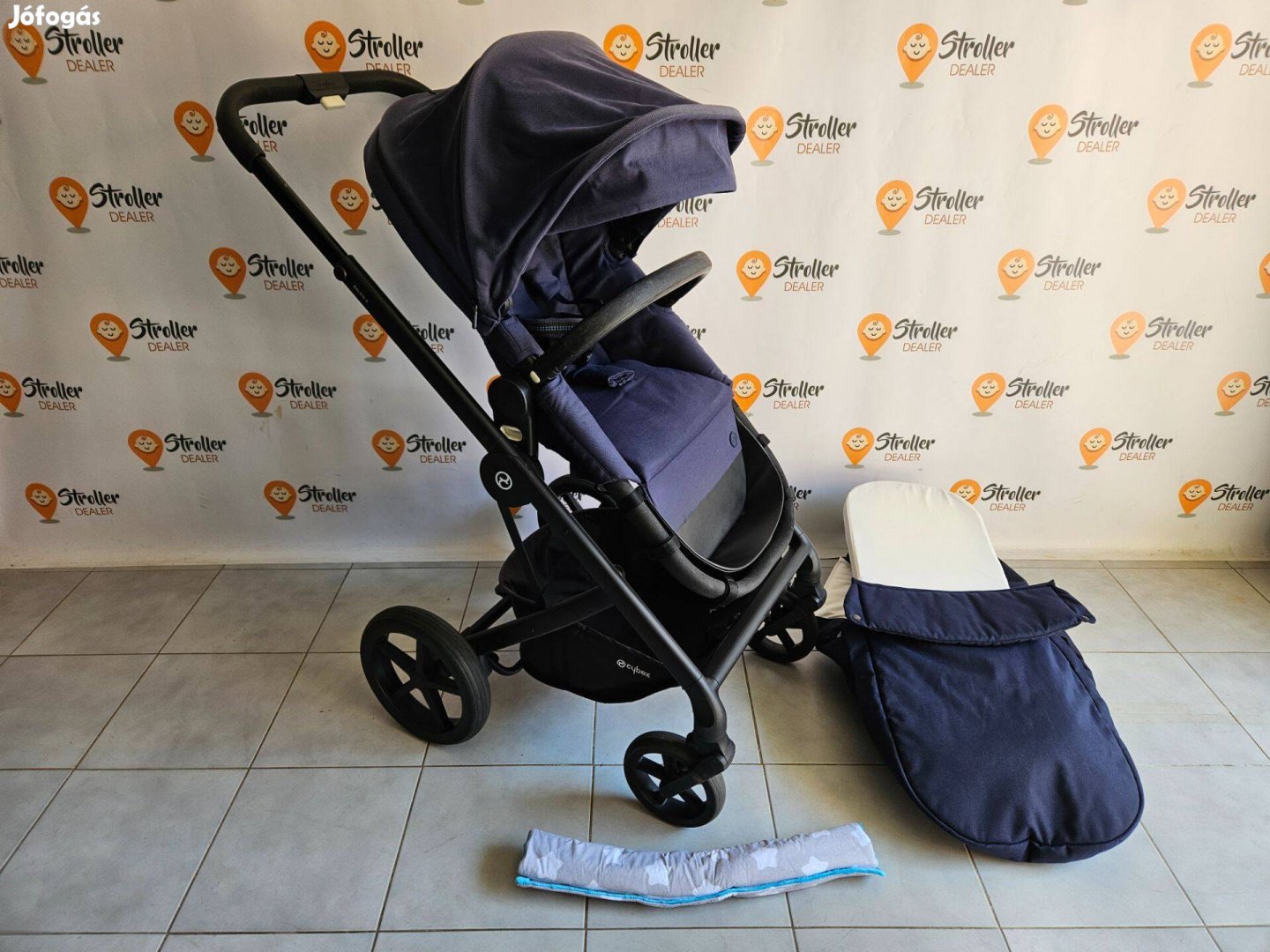 2in1 Cybex Balios S babakocsi, újszülött / sport lábzsákkal