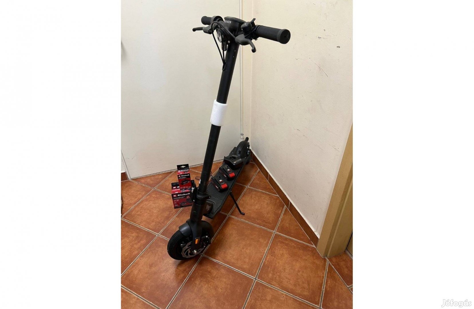 2km-t futott! Elektromos roller Einhell Elmoto Kick E-roller