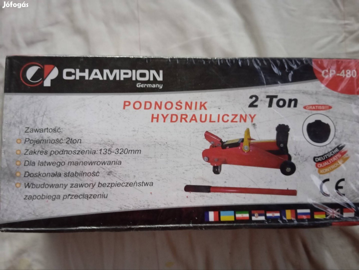 2t krokodil emelő 