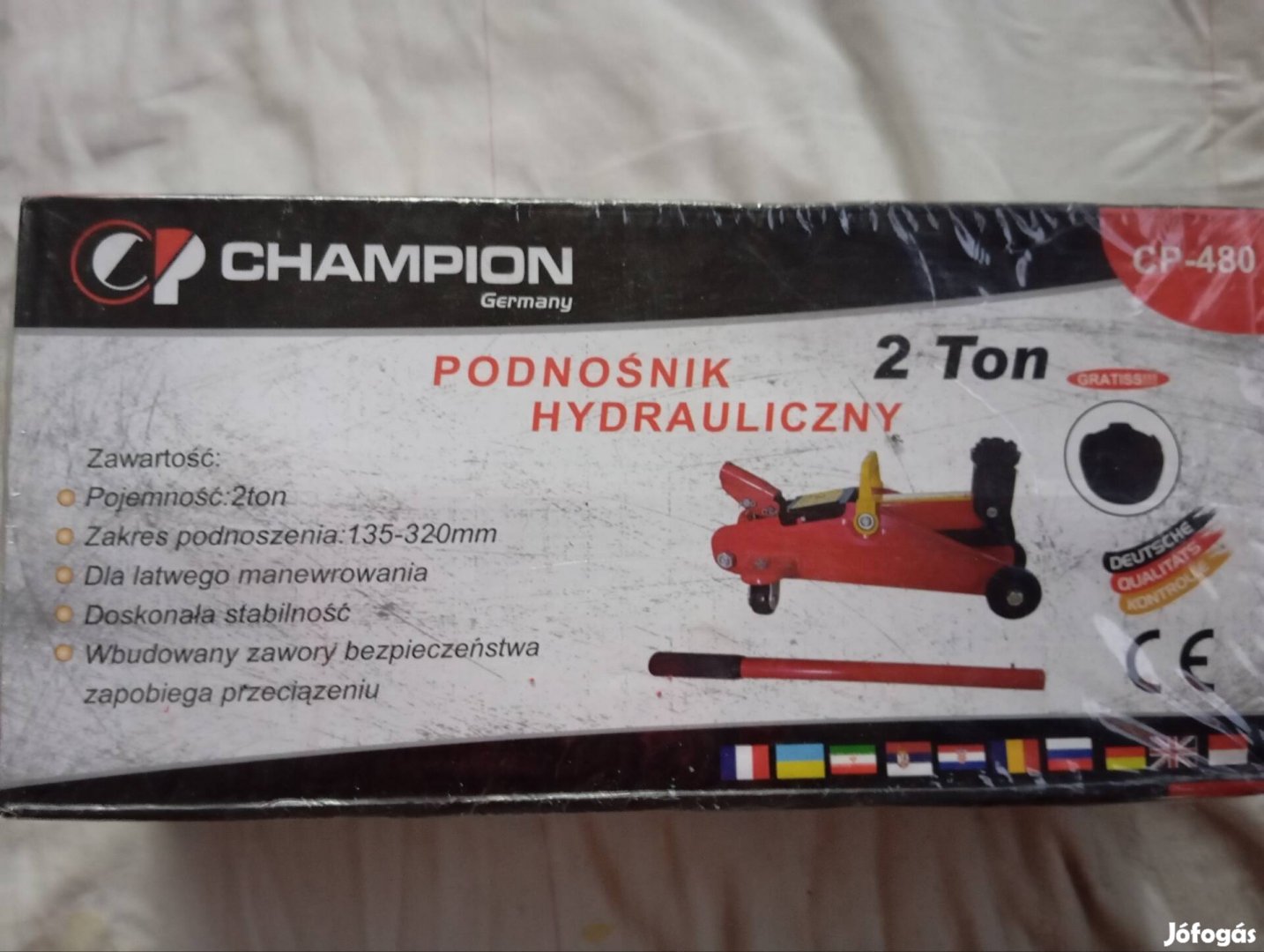 2t krokodil emelő 