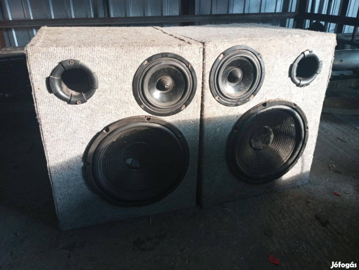 2x100W 20CM Hangfalpár (Postázom is)
