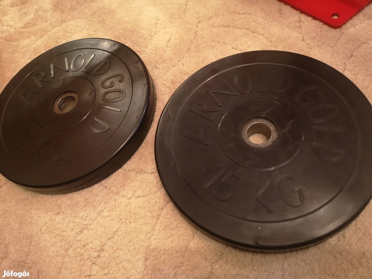 2x15kg súlyzótárcsa súlytárcsa