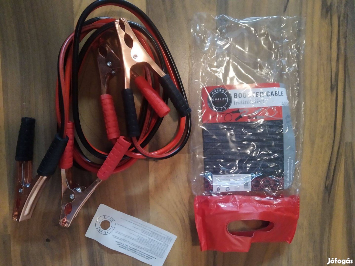 2x2.5m 400A Booster cable Bright Ride Indítókábel bikakábel