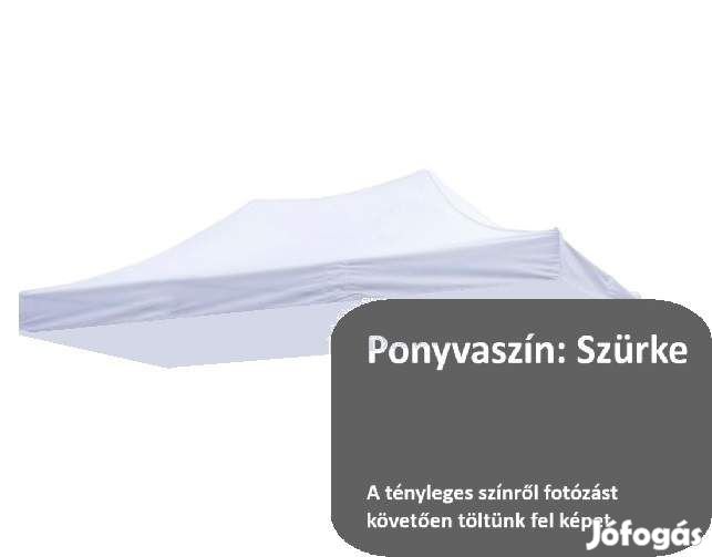2x3 tetőponyva kerti pavilonhoz rendezvény piaci horgász sátorhoz
