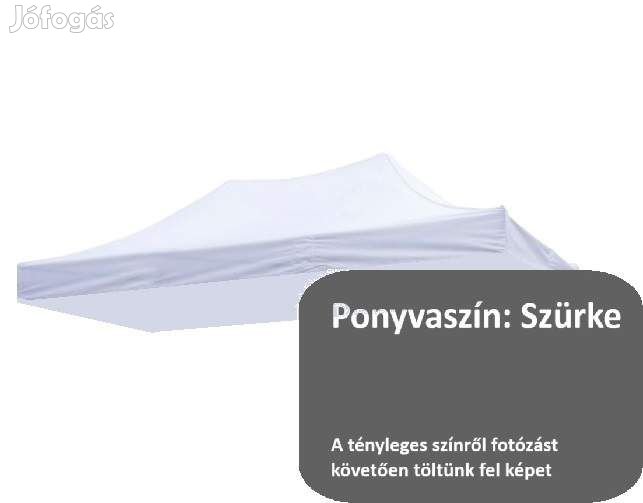 2x3 tetőponyva kerti pavilonhoz rendezvény piaci horgász sátorhoz