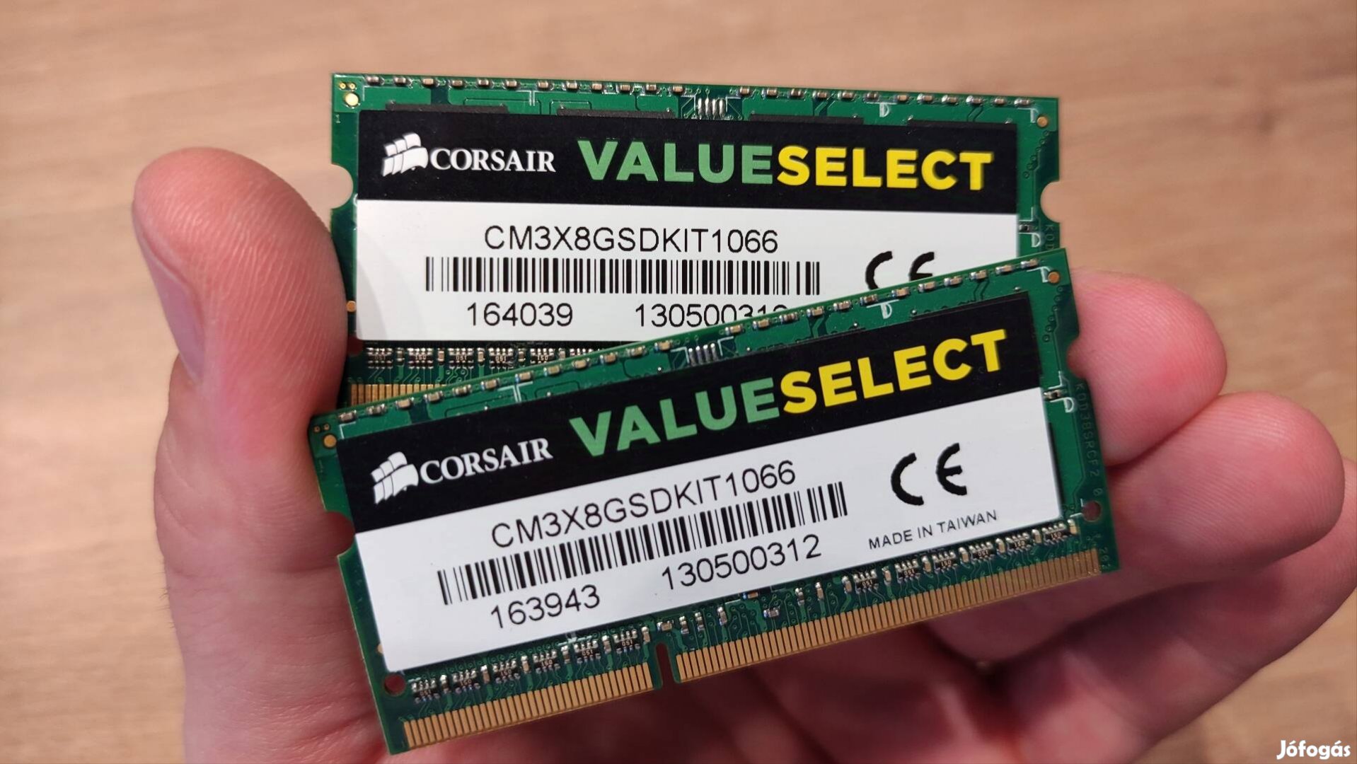 2x4 GB so-dimm RAM 1066MHz 8GB Corsair 