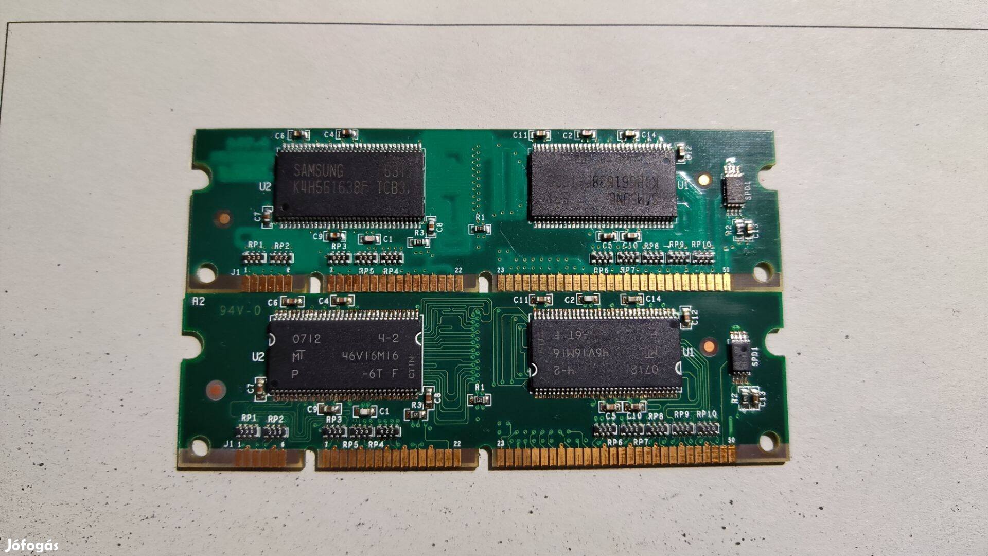 2x64 MB DDR 100 PIN RAM (memória) nyomtatóba