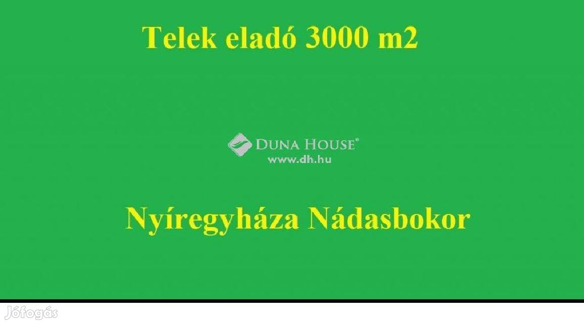 3000 nm-es telek eladó Nyíregyháza #3920400