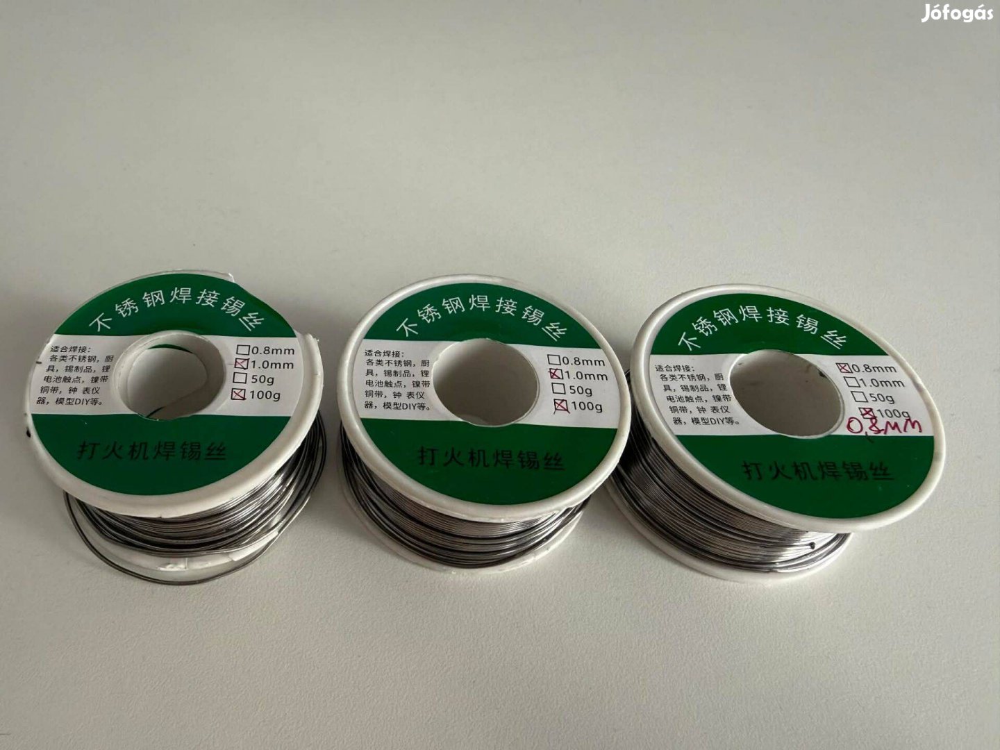 300gr ólommentes ón forrasztóón egyben