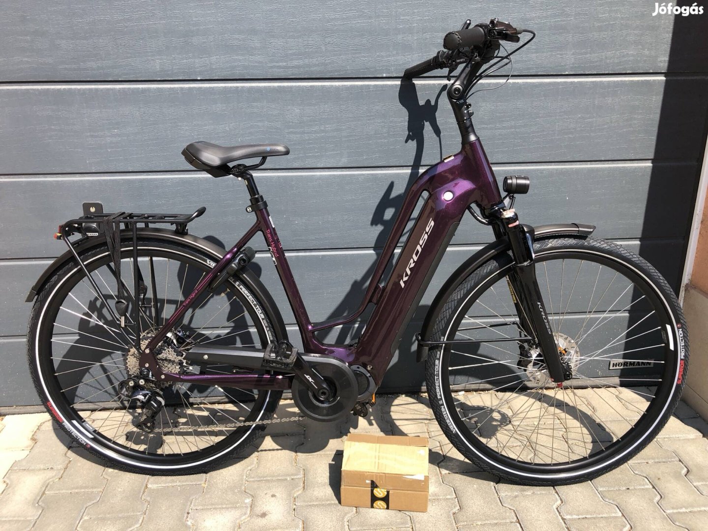 300km-es Kross ebike, shimano 60Nm 500Wh, Full XT, XT Di2