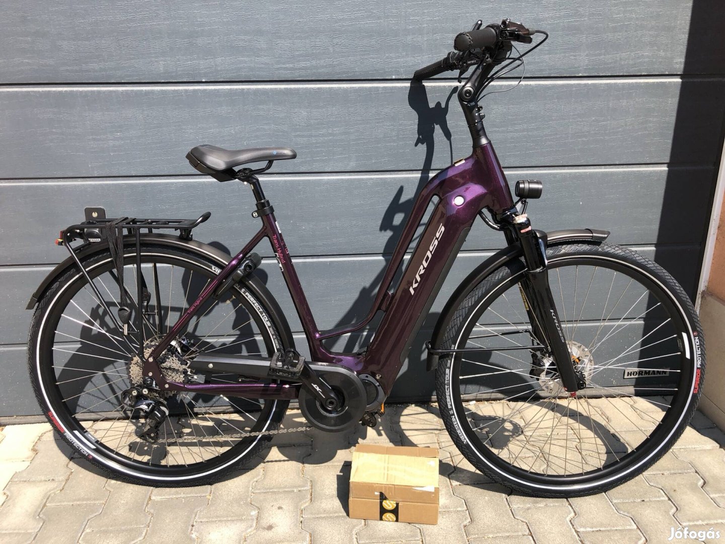 300km-es Kross ebike, shimano 60Nm 500Wh, full XT, XT Di2