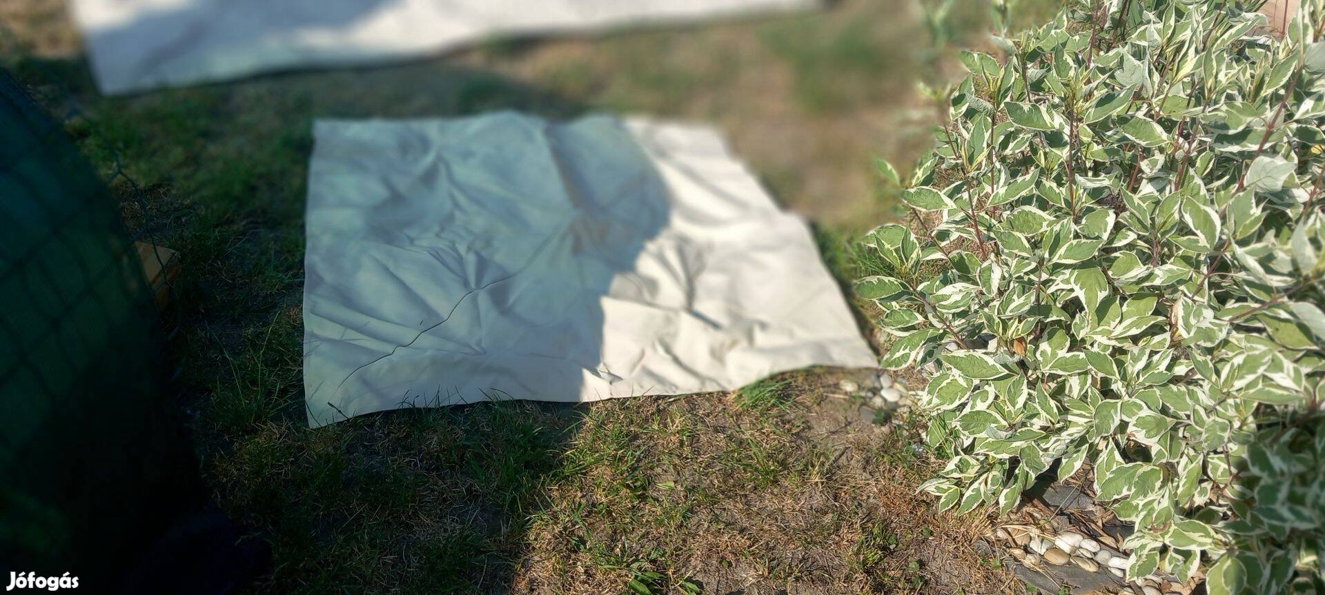 300x300-as új tetőponyva eladó