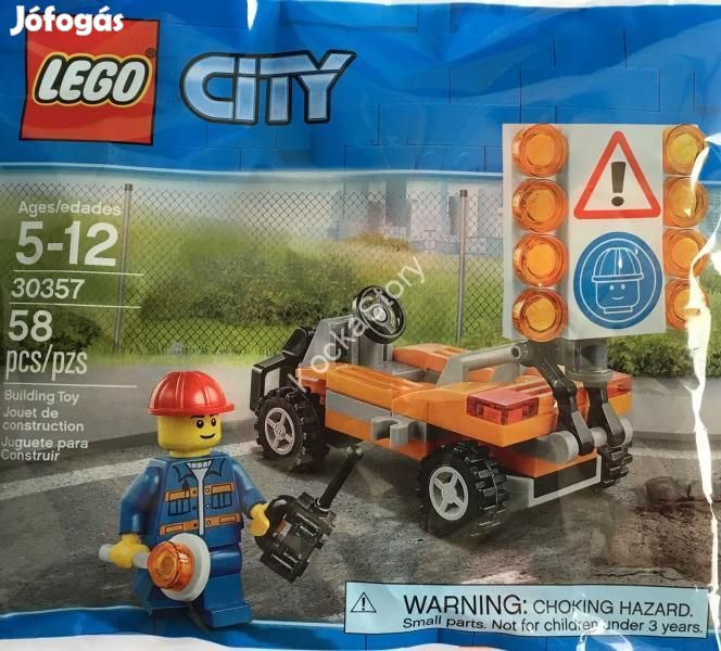 30357 LEGO(R) City &#8211; Útépítő munkás polybag eladó